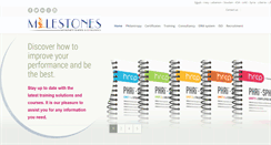 Desktop Screenshot of milestones-mena.com